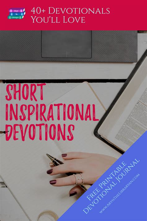 40+ Short Inspirational Devotions You'll Love .